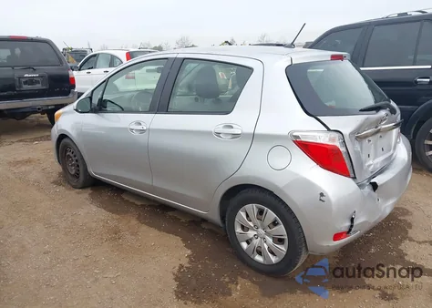 2012 Toyota Yaris Le z USA, uszkodzony, nr VIN JTDKTUD33CD523585